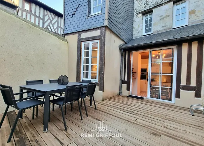 Apartamento La De Champlain Terrace Center 2 Guests Honfleur