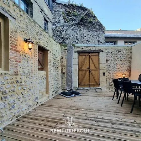 La De Champlain Terrace Center 2 Guests Lägenhet Honfleur